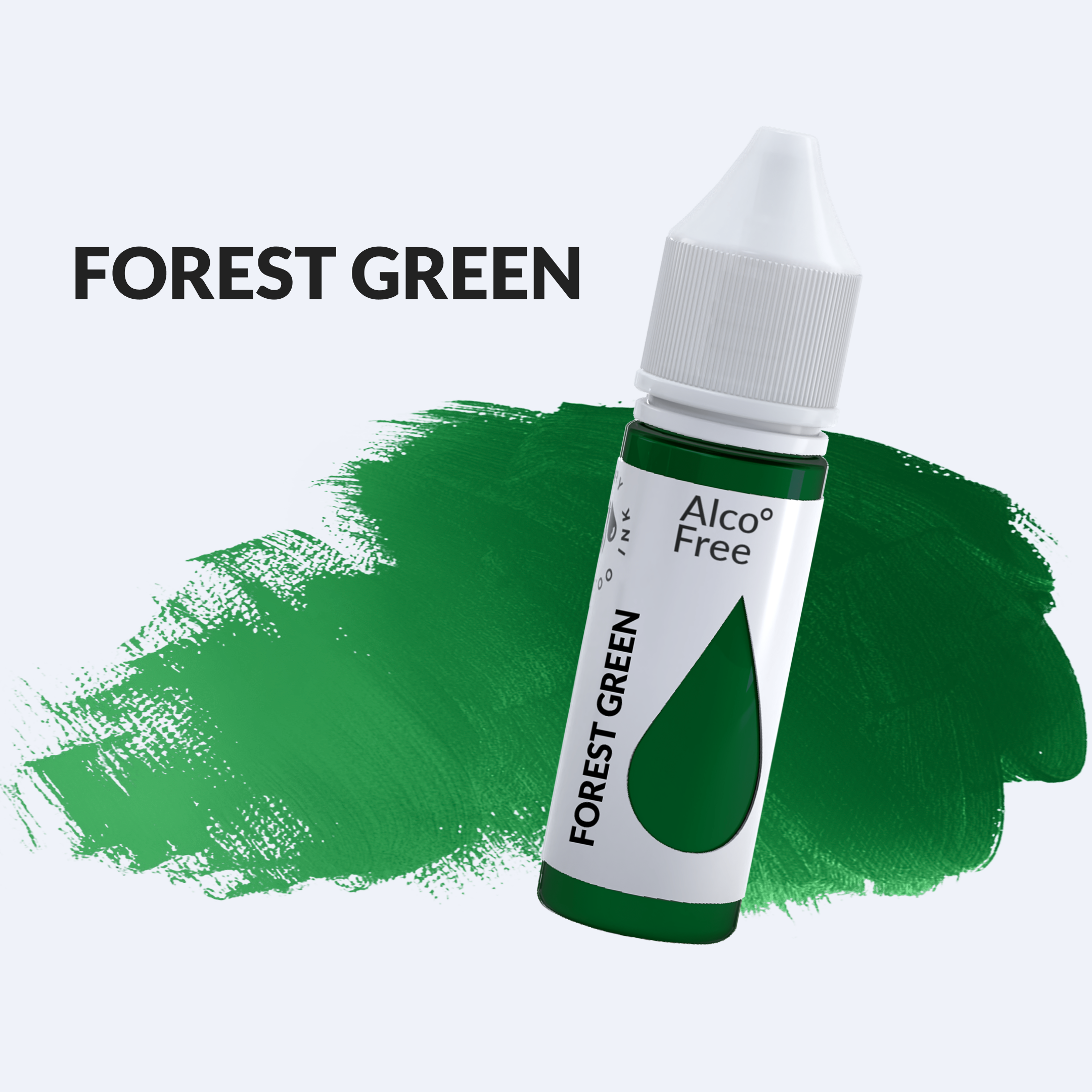 Forest Green тату-краска холодный зелёный