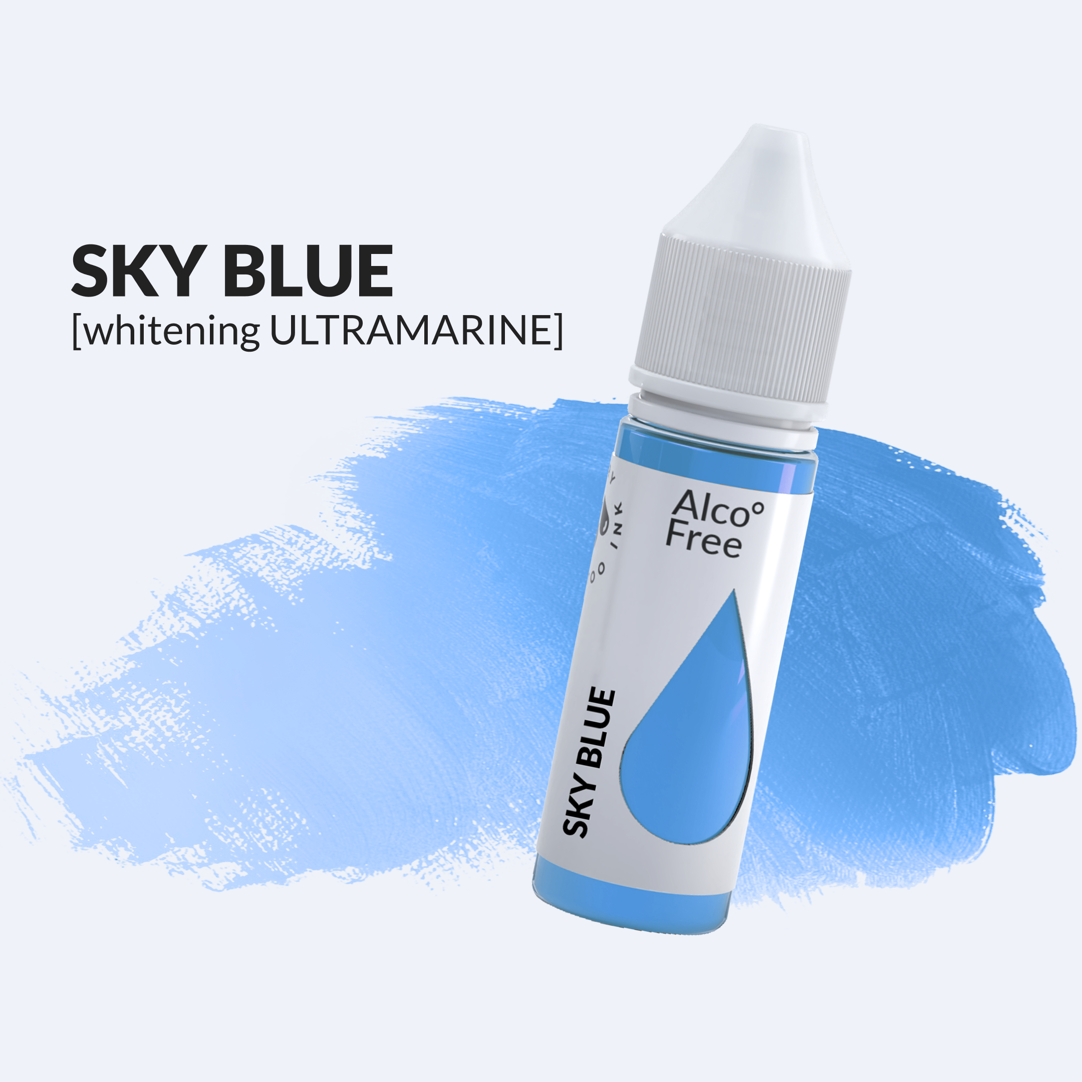 Sky Blue тату-краска небесно-голубая