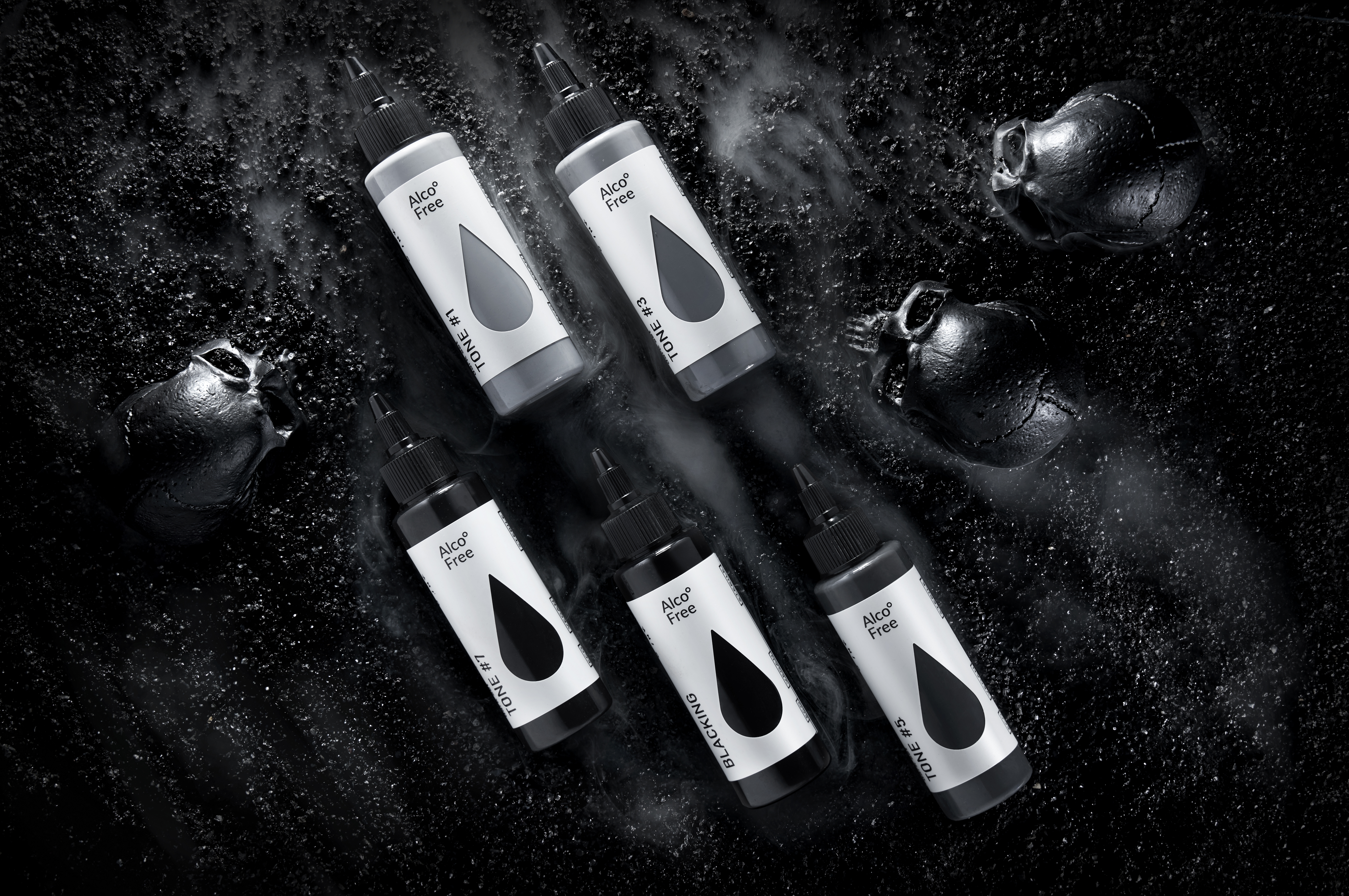 GREY PASTEL DARK SET