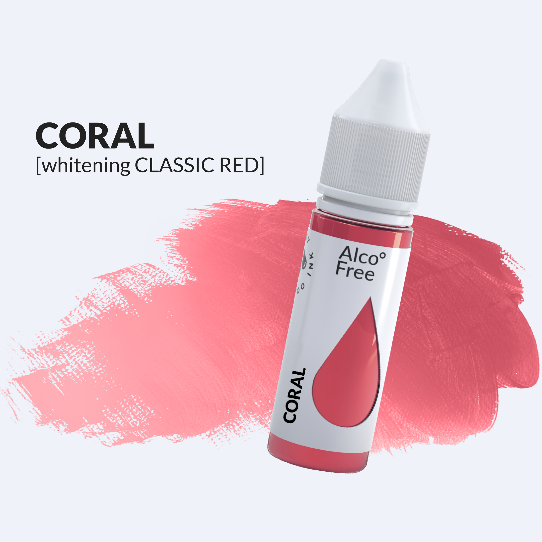 Coral тату-краска цвет коралла