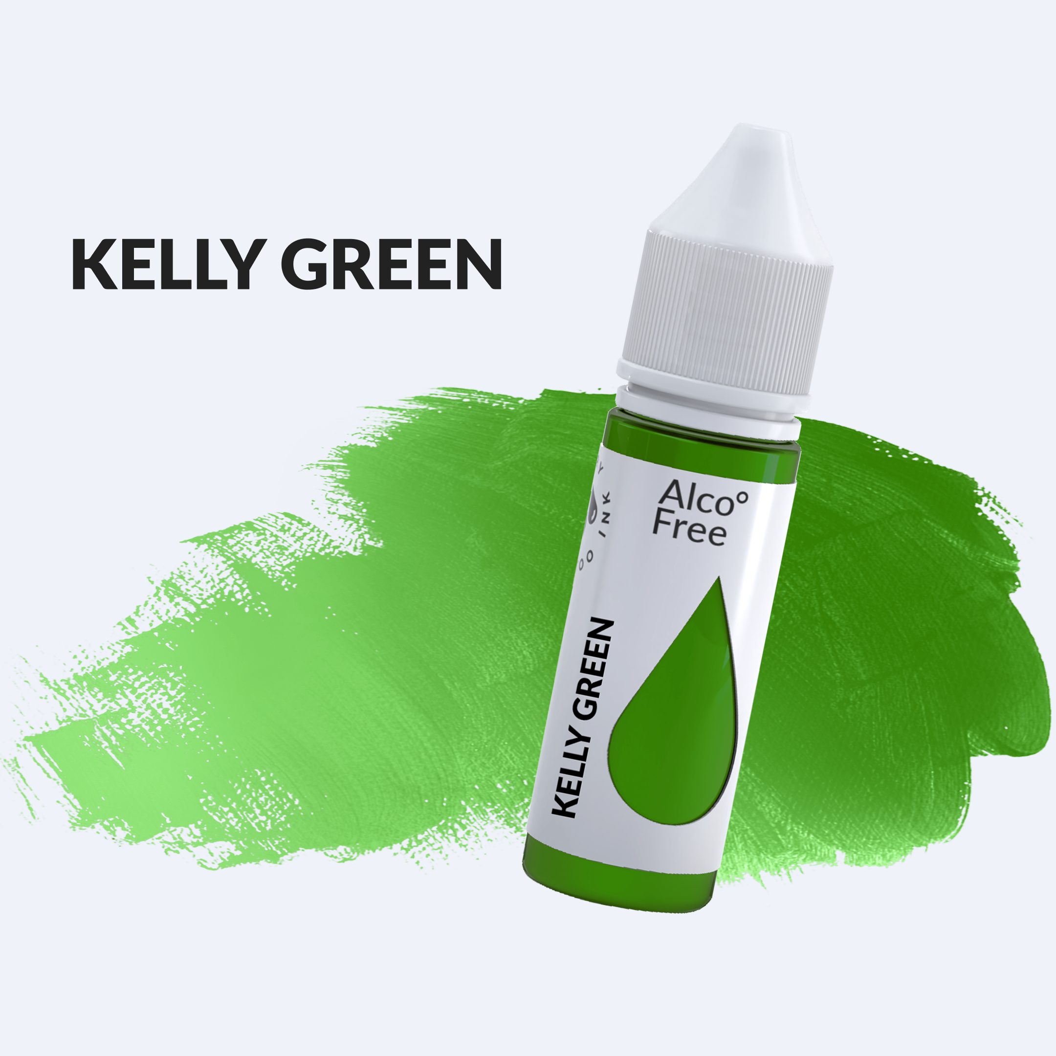 Kelly Green тату-краска зелёная
