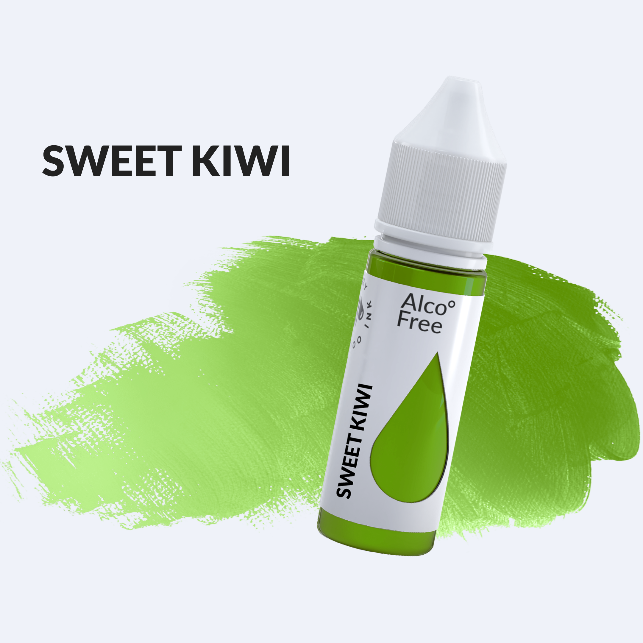 Sweet Kiwi тату-краска светло-зелёная