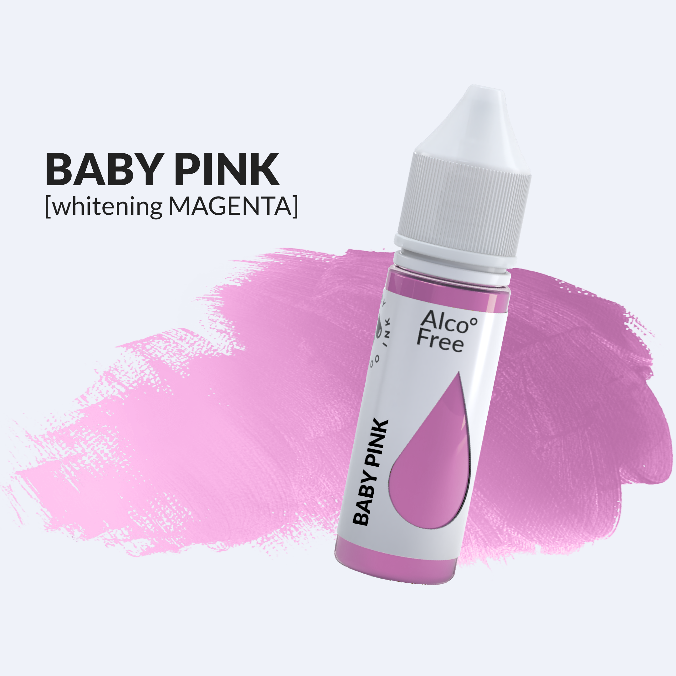 Baby Pink тату-краска светло-розовая