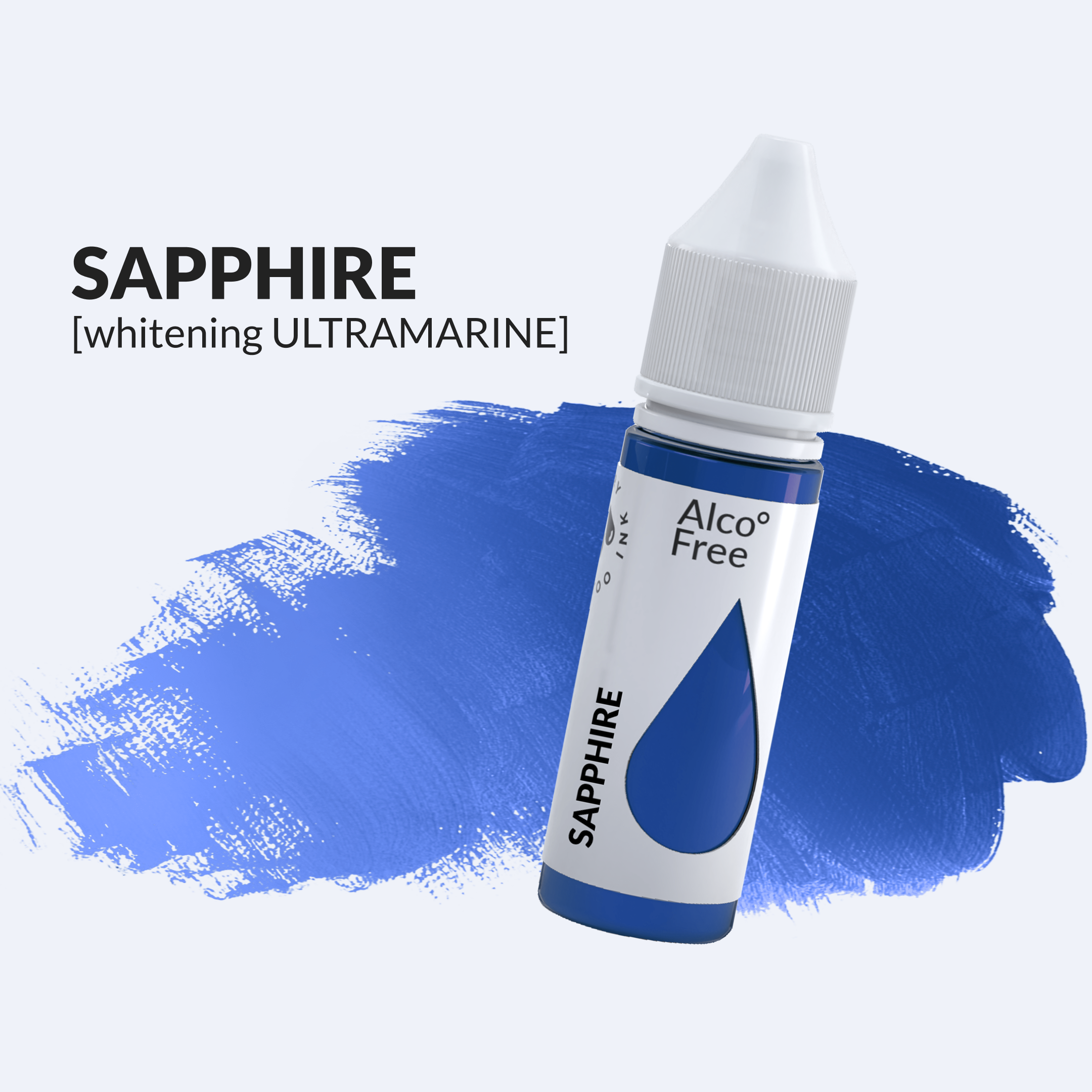Sapphire тату-краска сапфирово-синяя