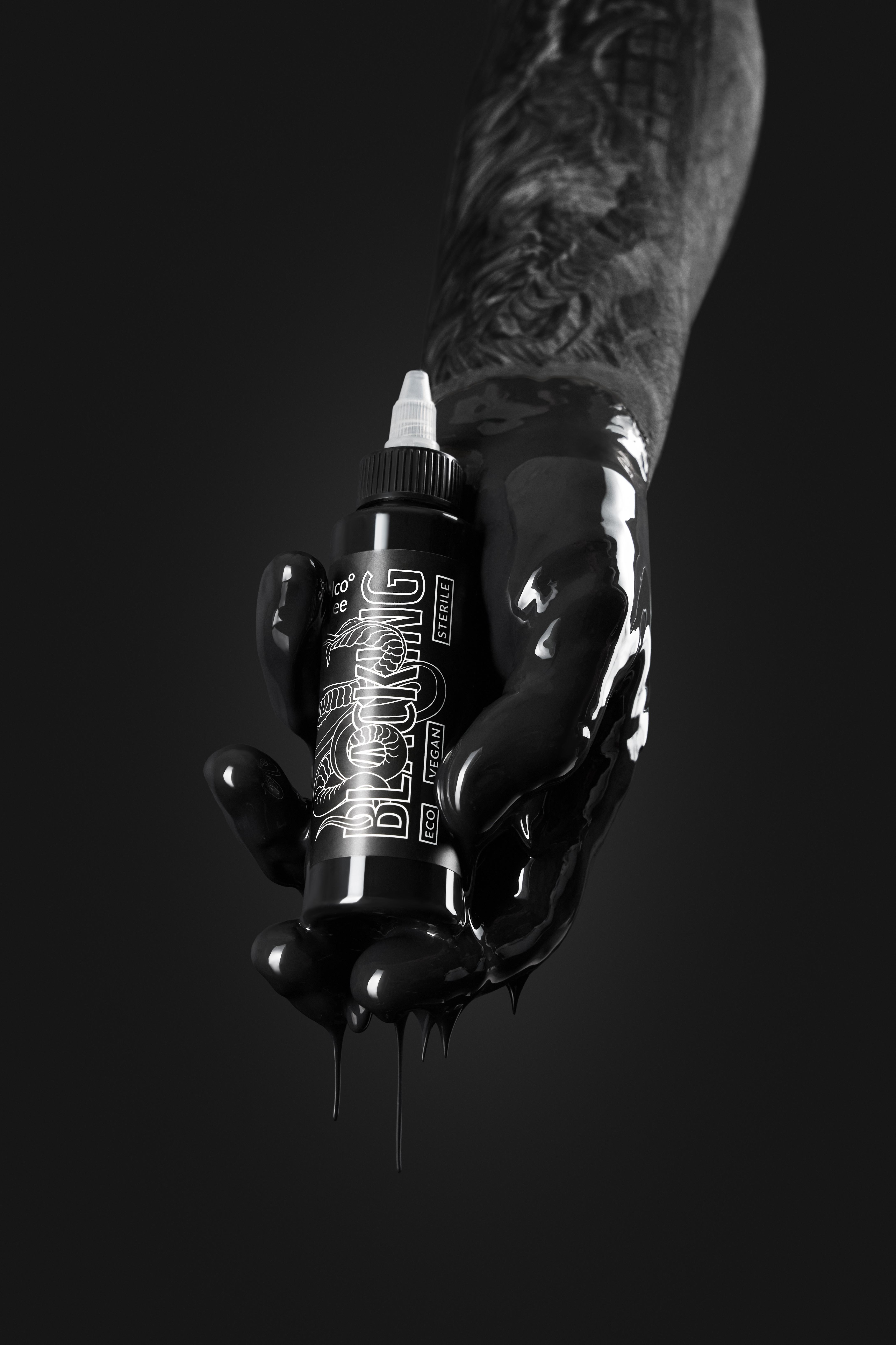 BLACKING чёрный для закраса