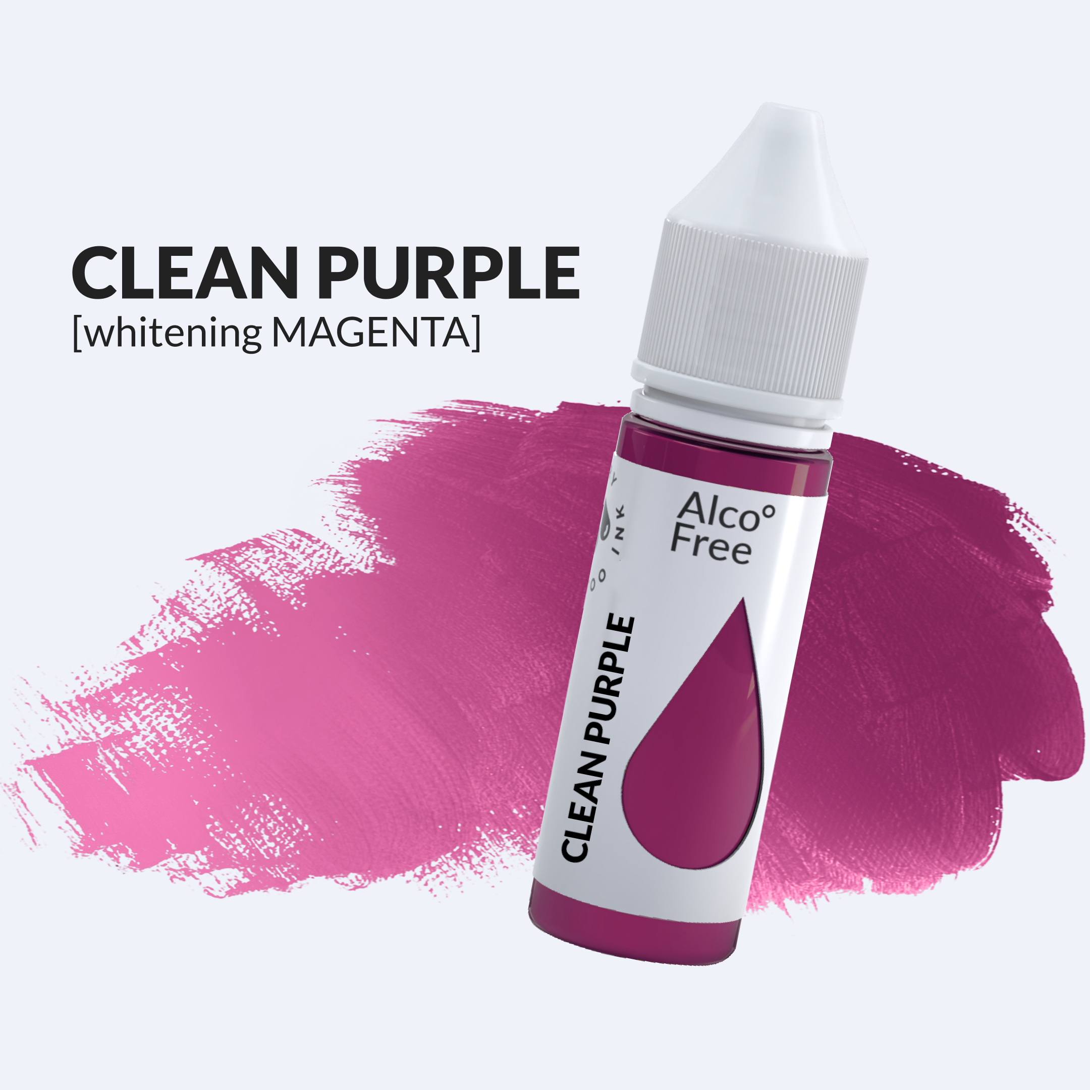 Clean Purple тату-краска пурпурная